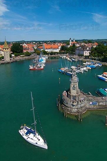 Harbor with Mangturm tower