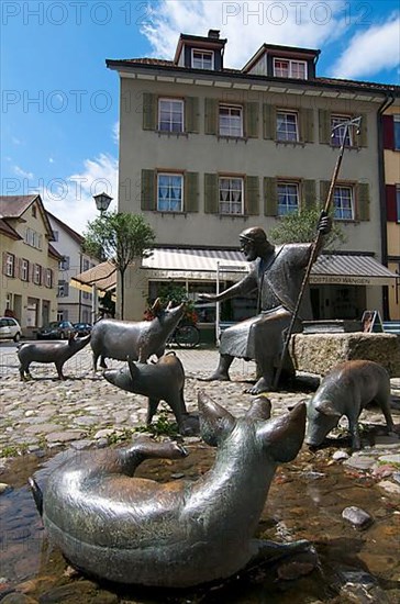 Antonius Fountain at the Saumarkt