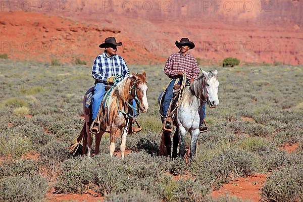 Navajo cowboys