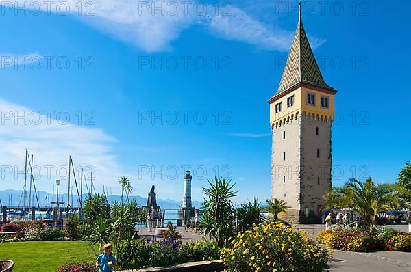 Harbor with Mangturm tower