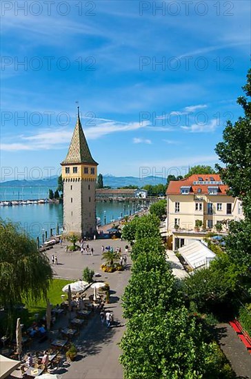 Harbor with Mangturm tower