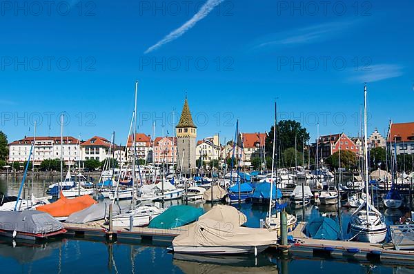 Harbor with Mangturm tower