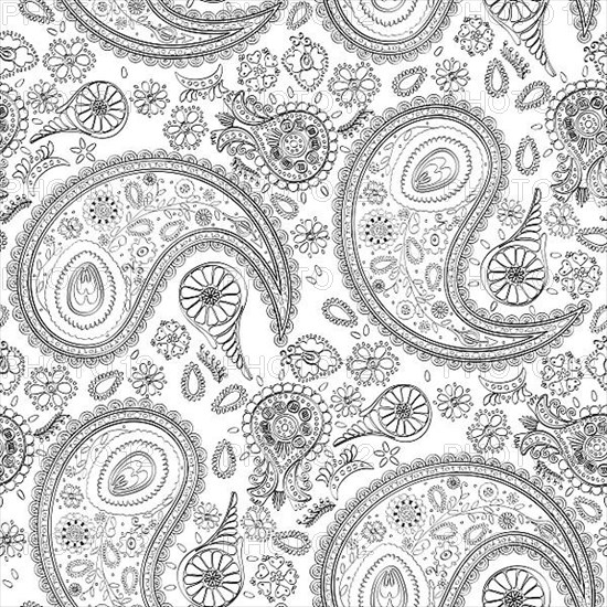 Vector paisley