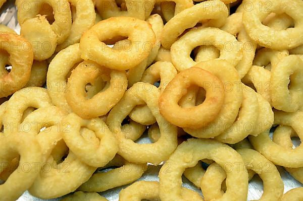 Fried squid rings