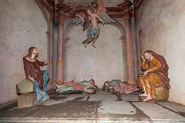 Depiction of Jesus in Gethsemane