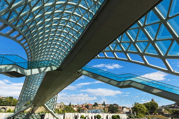 Peace Bridge over the Mtkvari River