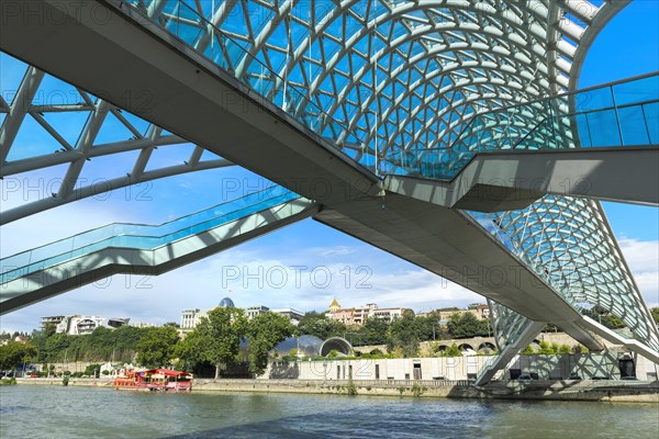 Peace Bridge over the Mtkvari River