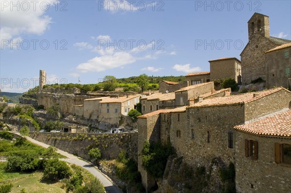The Cathar village of Minerve