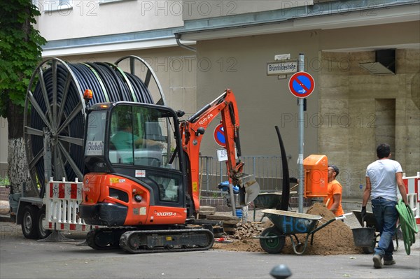 Cable laying