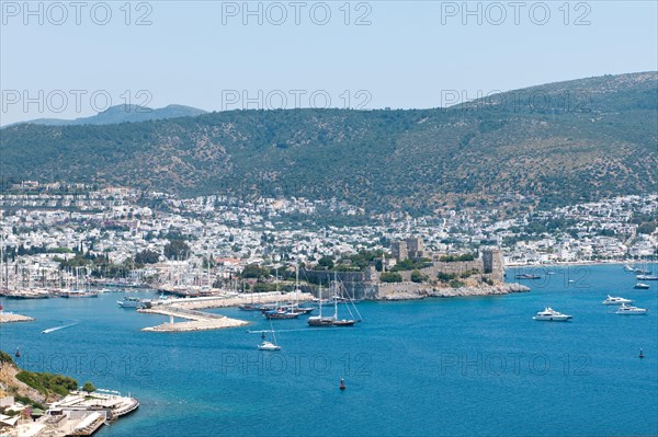 Bodrum Bay with Fortress