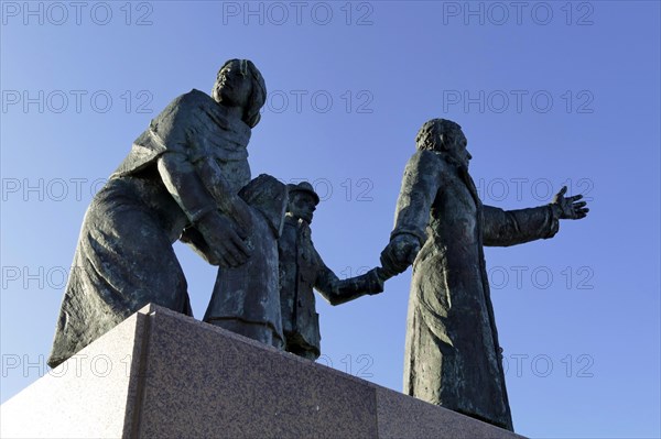 Emigrant monument in Bremerhaven