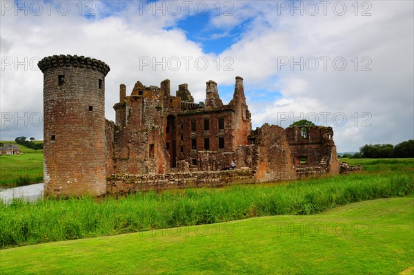 Ruin of Caerlaverock Castle