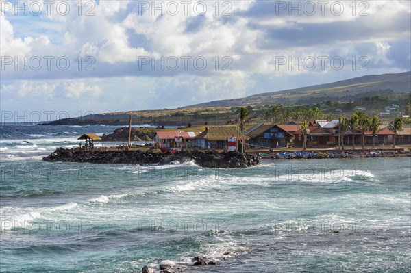 Fishing port Hanga Roa