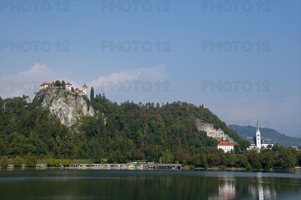 Castle and church