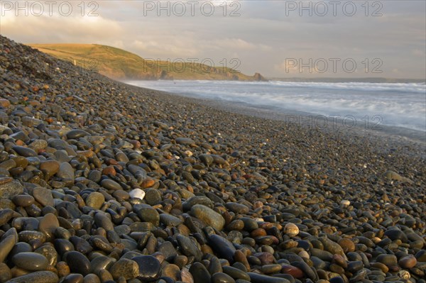 View of pebble beach