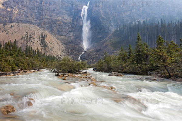 Takakkaw Falls in Yoho National Park