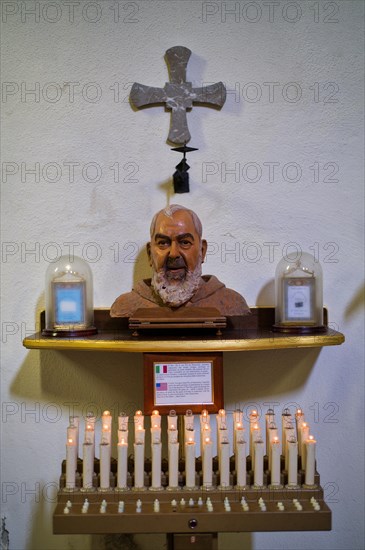 Interior photograph Sacrificial altar Duomo Cathedral Fortress Cathedral of San Nicolo di Bari