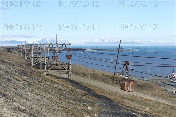 Old coal mine factory