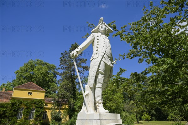 Statue of Frederick II in the Marly Garden