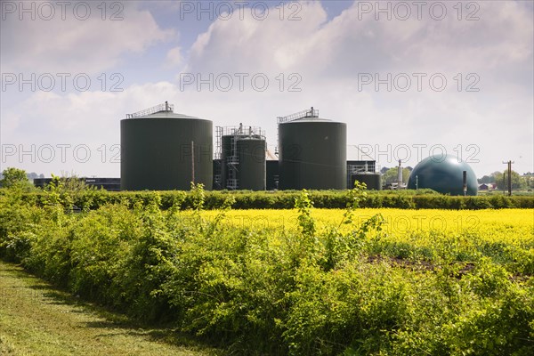 Anaerobic digestion plant