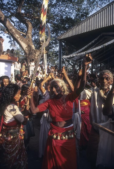 Velichappadu Oracles in Bharani festival in Kodungallur