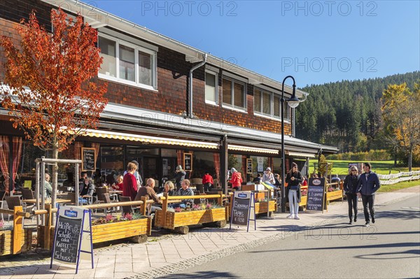 Street cafe at Titisee