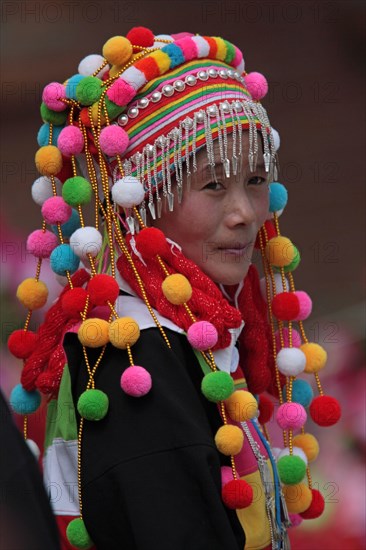 Lisu ethnic minority tribe