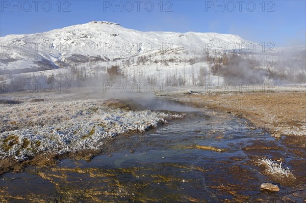 Geysir Geothermal Area in Haukadalur Valley