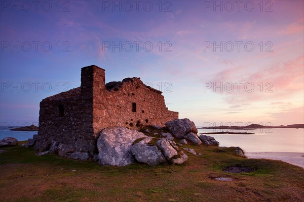 16th century fort built to defend the harbour at sunrise