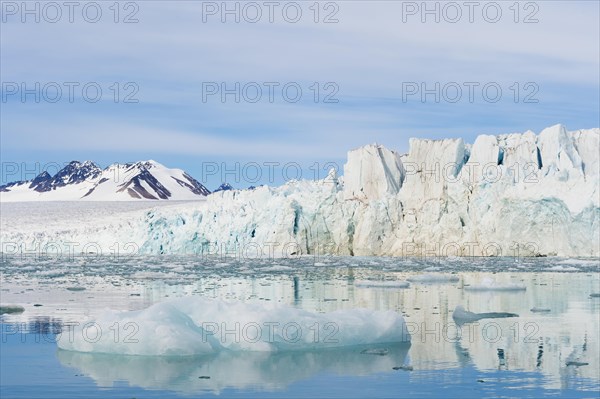 Lilliehook Glacier in Lilliehook Fjord