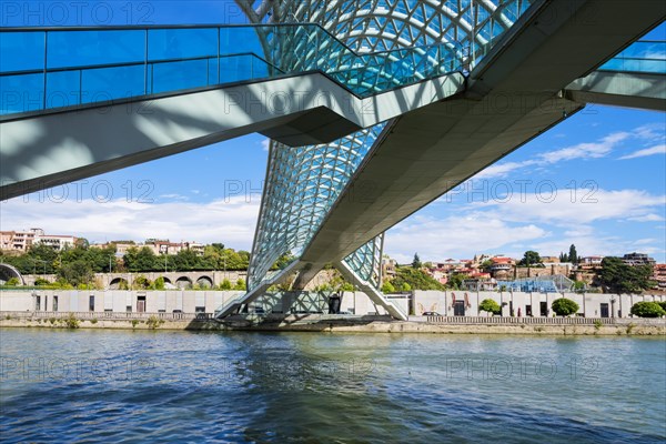 Peace Bridge over the Mtkvari River