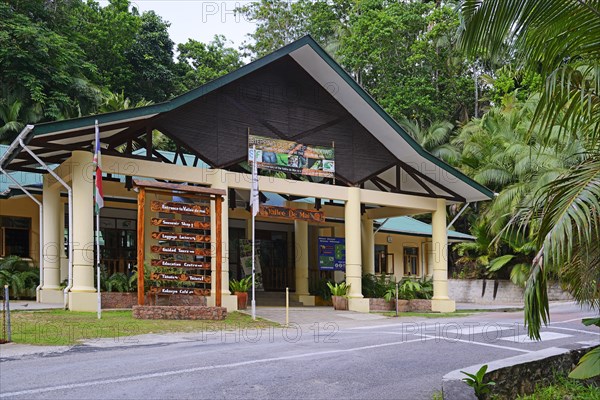 Entrance area to Vallee de Mai