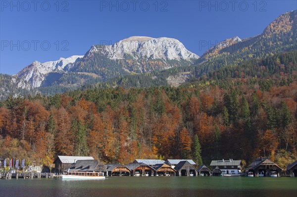 Wooden boathouses