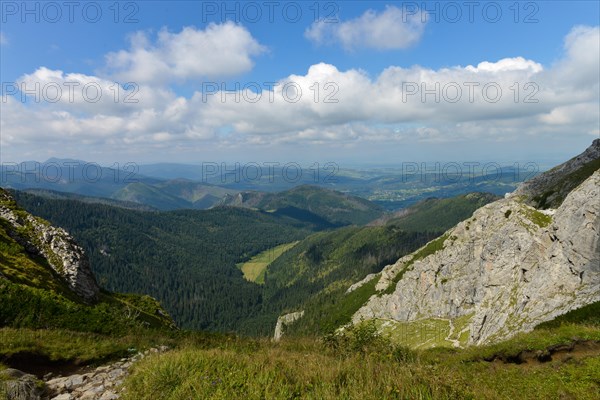 Red Western Trail to Giewont Peak