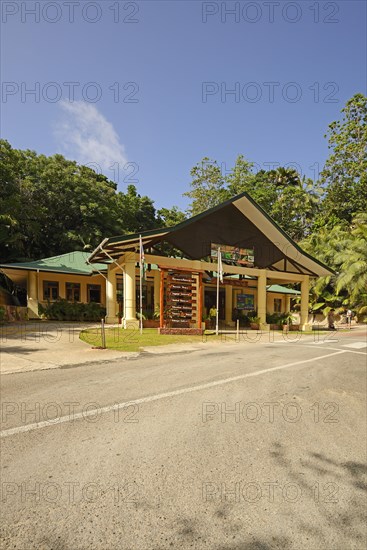 Entrance to Vallee de Mai National Park