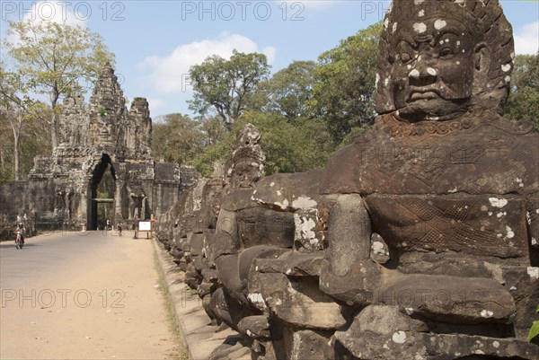 Sculptures of asuras