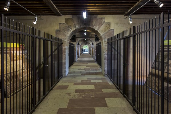 Interior view of the Barrage Vauban