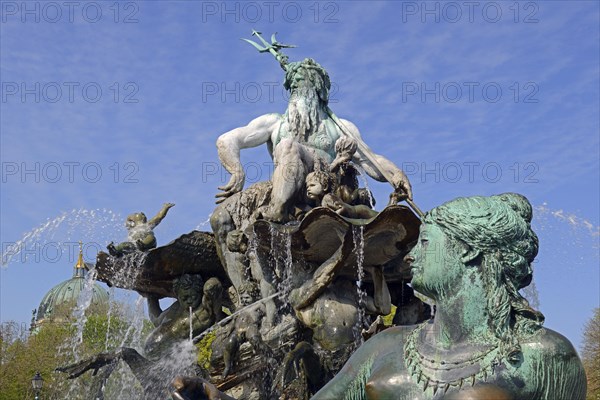 Neptune Fountain at Alexanderplatz