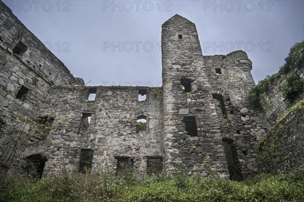 Castle Tioram on the tidal island Eilean Tioram in Loch Moidart