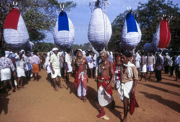 Chinnakathoor Pooram festival in Chinnakathoor near Palakkad or Palghat