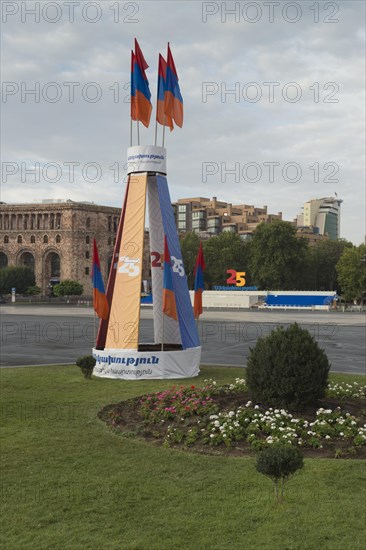 Republic Square in the morning