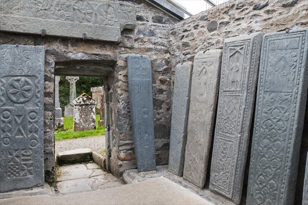 Carved Kilmartin Stones