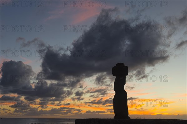 Tahai Ceremonial Complex at Sunset