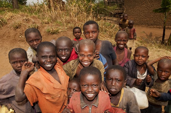 Group of Smiling Children