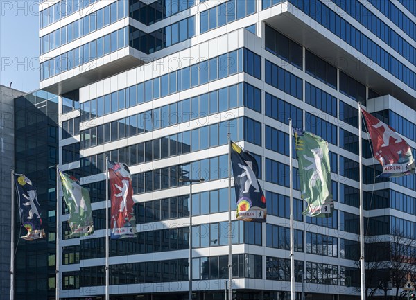 High-rise buildings and commercial buildings at Ernst-Reuter-Platz