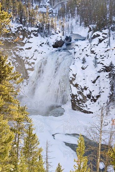 Upper Falls of the Yellowstone River