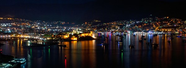 Bodrum Bay with Fortress