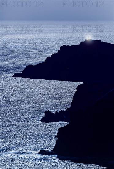 View at the end of hiking trail on Cape Ponta de Sao Lourenco