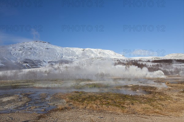 Geysir Geothermal Area in Haukadalur Valley