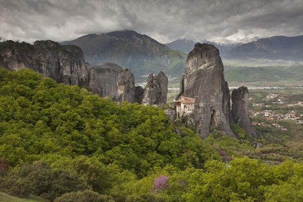 View of the ancient monastery